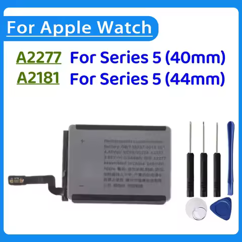 New A2181 Battery for Apple Watch Series 5 Series SE 44mm Battery A2277 for Apple Watch Series 5 Ser