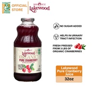 Lakewood Organic Pure Cranberry Juices (32oz)
