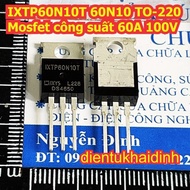 2 IXTP60N10T 60N10T 60N10 TO-220 Mosfet capacity 60A 100V kde8752