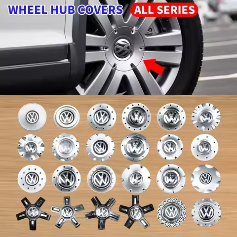 4pcs Car Logo Wheel Center Cap Hub Covers Badge for Volkswagen VW 3B0601149 1J0601149B C546K164 3B60
