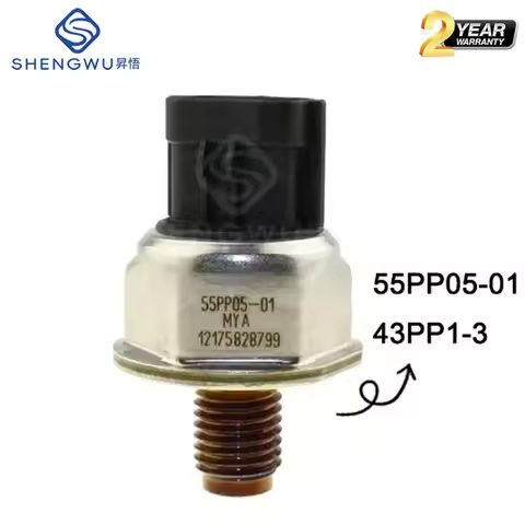 55PP05-01 Fuel Rail Pressure Sensor 1465A034 8C1Q9D280AA 17520EB75D For Mitsubishi L200 Triton Pajer