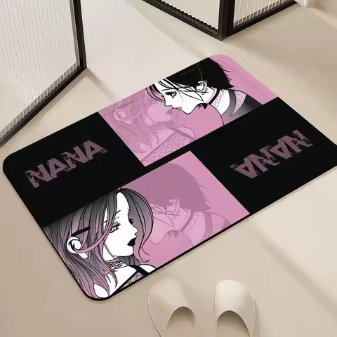 Shoujo Door Mat Bedside Entrance Bath Floor Manga Decoration Corridor Door Mat Carpet Living N-NaNa 