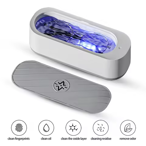 Ultrasonic Cleaning Machine USB Rechargeable High Frequency Vibration Wash Cleaner Washing Jewelry G
