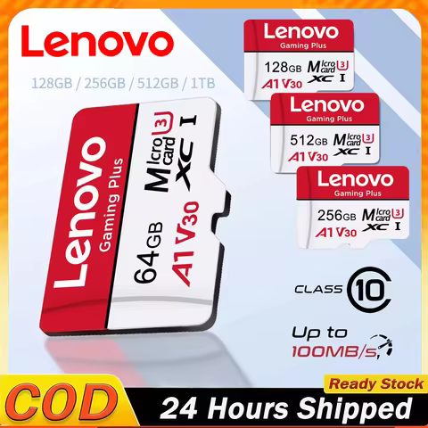 Lenovo SD Card 1TB Extreme Pro Micro SD Card High Speed Memory Card 128GB U3 V60 4K Full HD TF Flash