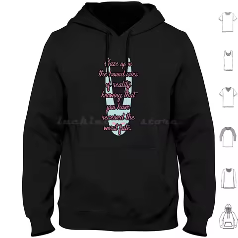 D4c Minimalist Illustration Hoodies Long Sleeve Steel Ball Run Jjba Sbr Manga Anime Johnny