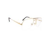 可加購平光/度數鏡片 Solex SY-532 YGP 90年代香港製古董眼鏡