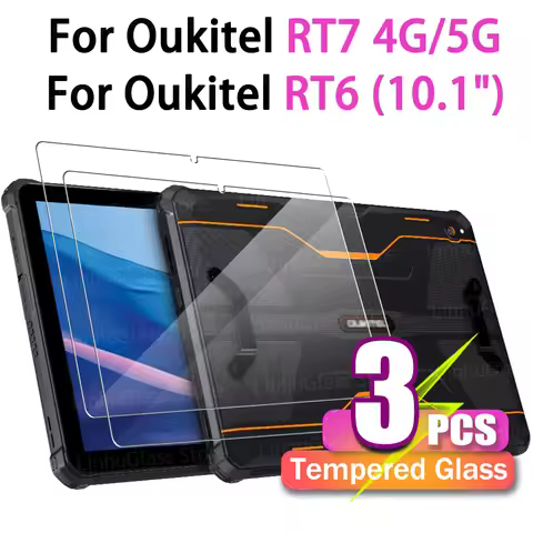 Screen Protector for Oukitel RT6 / RT7 4G/5G 10.1" 9H Toughness Scratch-Resistant Anti-Fingerprint N