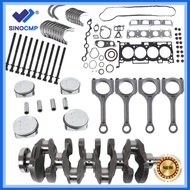Promotion 1set Engine Overhaul Rebuild Kit Pistons Rings Set For Hyundai Iload Imax G4KG 2.4L Car Ac