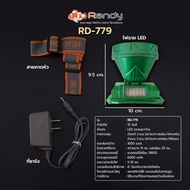 RANDY Head Light RD-779 ไฟฉายส่องสว่าง กันน้ำกันฝน แบตอึด ตะเกียง ไฟฉายนำทาง ไฟฉายพกพา