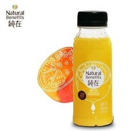 【純在】冷壓鮮榨柳橙百香果果汁6瓶(235ml/瓶)