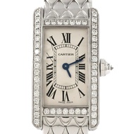 卡地亞 Tank Américaine SM WG D WB710009 石英手錶