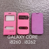 Flip case Samsung core 1 i8260 i8262 . Core 2 G355 G355H flipcase book cover wallet book case