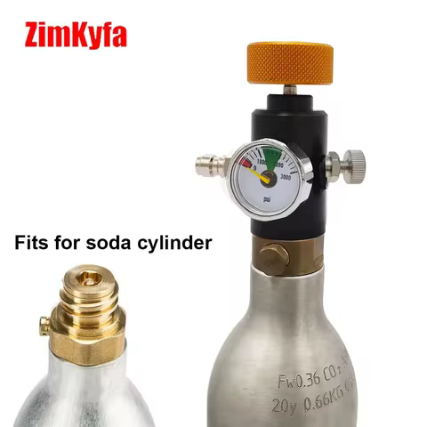 Cylinder Tank Bottle Charging Adapter Fill Station On/Off Aadaptor for Sodastream Quick Refilling,30
