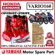 HONDA VARIO160 COVER SET + STRIPE // 06900-K2S-M10Z COVERSET BODYSET BODY SHOOT SUIT SHOT VARIO 160