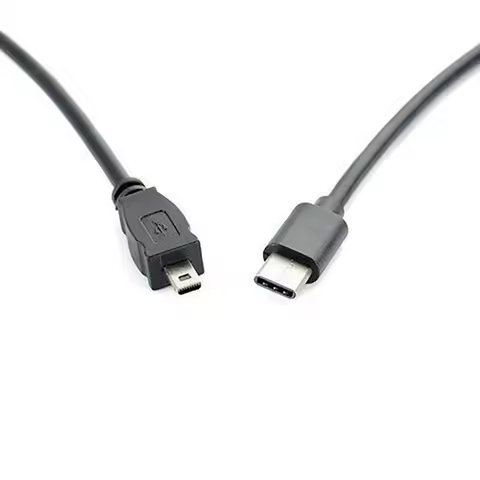 Type C to Mini 8pin OTG Cable Reading Camera Photo Video in Android Phone for Nikon Panasonic 8 PIN 