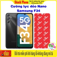 Toughened flexible screen protector for Samsung F34 phone