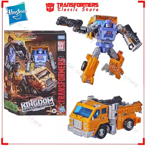 In Stock Classic Transformers Toys War for Cybertron:Kingdom WFC-K16 Huffer Cybertron Autobots Actio