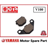 SUZUKI V100 FRONT DISC PAD DEPAN KULIT DIS BREK V-100 V 100 V100 MOSKITO MZ V-100 V 100 V100 SUZUKI