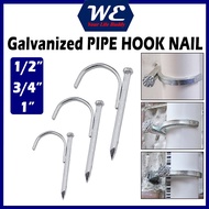 20mm/25mm/32mm Hard Galvanized Water Cable Pipe Square Nail Fixed Hook Nail Steel Hook Nail