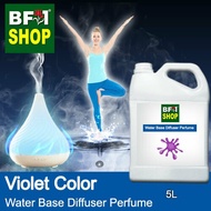 Aromatic Water Base Perfume (WBP) - Violet Color - 5L Diffuser Perfume