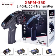 DUMBORC X6PM-350 RC Transmitter and Receiver Kit BL3F/P6FG/P6FP/P4FMG 2.4GHZ 6CH RC Gyro