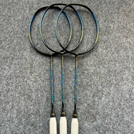 Adult Carbon Badminton Racket WS 76 30 LBS Ready to Use Installed Bg66 Ultimax Strings Bonus bag and