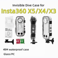 Invisible Dive Case for Insta360 X3 X4 X5 Waterproof Housing Cover Camera Case 45M Underwater Dive S