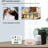 Tuya Wifi RF433Mhz Smart Wireless Switch 1gang Remote Control Lighting Wall Switches for Lamp LED