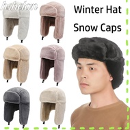 HSHELAA Russian Ushanka Warm Trapper Windproof Winter Hat