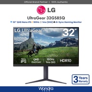 LG UltraGear 32GS85Q | 32” / 27" QHD | Nano IPS | 180Hz | 1ms (GtG) | G-Sync Gaming monitor