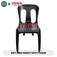 (READY STOCK) KGY Heavy Duty Plastic Chair / Kerusi Plastik Tahan Berat 150 KG / Indoor & Outdoor Pl