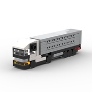 MOC car mini truck longboard van truck model assembly small particle building blocks educational toy