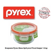 Snapware Pyrex Glass Spillproof Food Keeper 1-Cup. suitable for toddler food storage