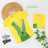 Crocodile Character Kids T-Shirt