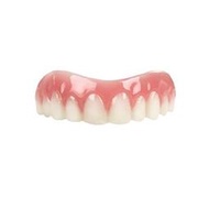 最新 smile 第五代矽膠假牙貼片 亮白色 上牙 矽膠美齒貼 斷裂零時 拔牙掩飾 門牙隱形上排牙齒 微笑假牙 上排牙貼