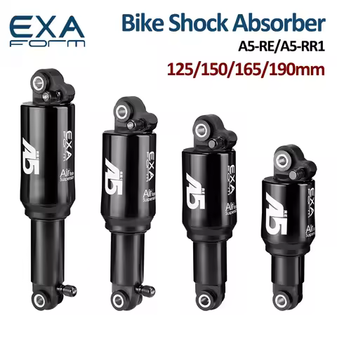 KS EXA FORM Bike Rear Shock Absorber Aluminum Alloy Air Pressure MTB Mountain Bicycle Rear Shock 125