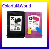 HP HP67ตลับหมึก HP 67สีดำ HP67สี2723 27216020 6052 6055 642