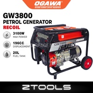 OGAWA Gasoline Generator GW-SERIES 4-Stroke Petrol Engine Genset GW1800 / GW2500 / GW3800