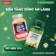 Tăng Cường Sức Khỏe Não Bộ & Tim Mạch Với Bộ Đôi Omega 3-6-9 và Ginkgo Biloba (nhập khẩu Mỹ)
