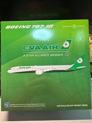 長榮航空 Eva Air JC Wings 1:400 B787-10 飛機模型 B-17801