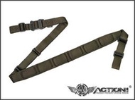 【Action!】售完）美國MAGPUL真品 - MS1 Padded Sling 肩墊型 雙點槍背帶（RG游騎兵綠）