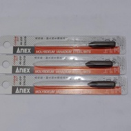 Short screwdriver bit AK-21P Anex Japan