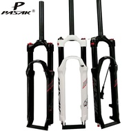 PASAK Mountain Bicycle Fork 26 27.5 29er inch MTB Bikes Air Suspension Fork Damping Remote Rebound A