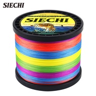 SIECHI 12 Braided Fishing Line Braided PE 12X 100M &300M Fishing Line 12 Thread Embroidery Single Co