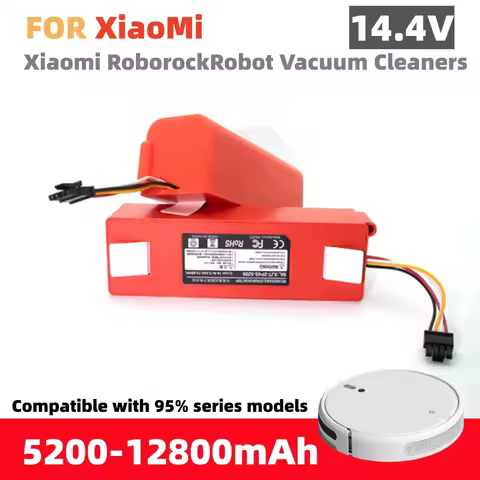 Original Robotic Vacuum Cleaner Replacement Li-ion Battery for Xiaomi 1C Robot Roborock S45 S50 S51 