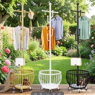 Coat Rack Hanger Floor-standing Vertical Bedroom Light Luxury Hanger Household Storage Living Room M