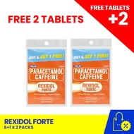 REXIDOL Forte 6+1 x 2 packs (For Pain Relief & Fever), health supplements, vitamins, personal care, 