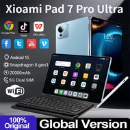 2026 Original Pad 7 Ultra Pro 5G Mi Tablets Snapdragon 8 Gen3 Android 15 22GB+2T 5G Dual SIM 20000mA