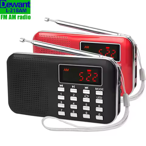 L-218AM portable mini thin pocket digital auto scan FM AM radio receiver with Gurbani Pujabi MP3 aud