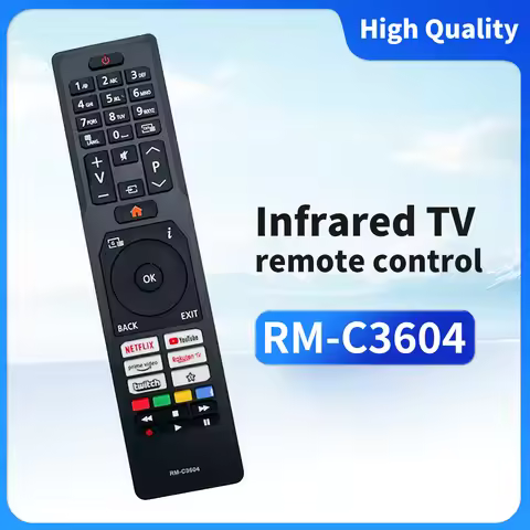 remote control RM-C3604 Compatible with JVC TV LT-55VU3100